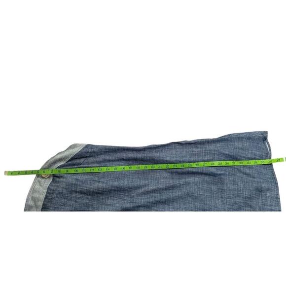 Amadi Anthropologie Denim Rope Strap Mini Dress Women Medium Blue Chambray W - Picture 5 of 8